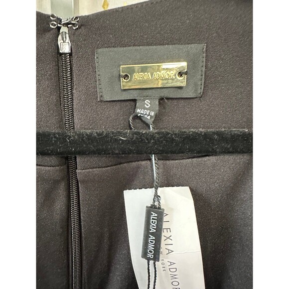 NWT Alexia Admor Micaela D5051 Puff Sleeve Sweetheart Midaxi Sheath Dress S - Picture 7 of 7